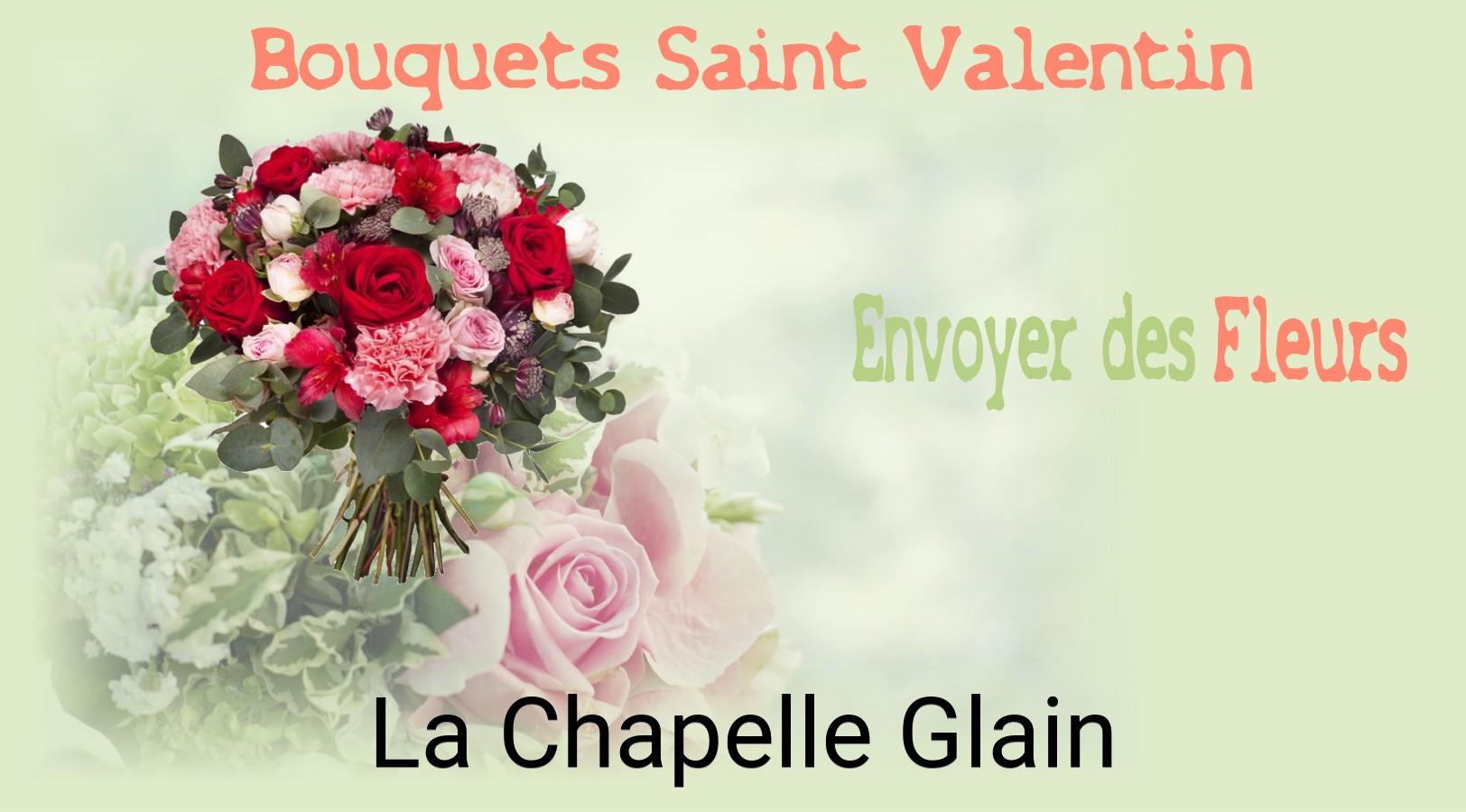 Roses de Saint-Valentin livrées à La Chapelle-Glain